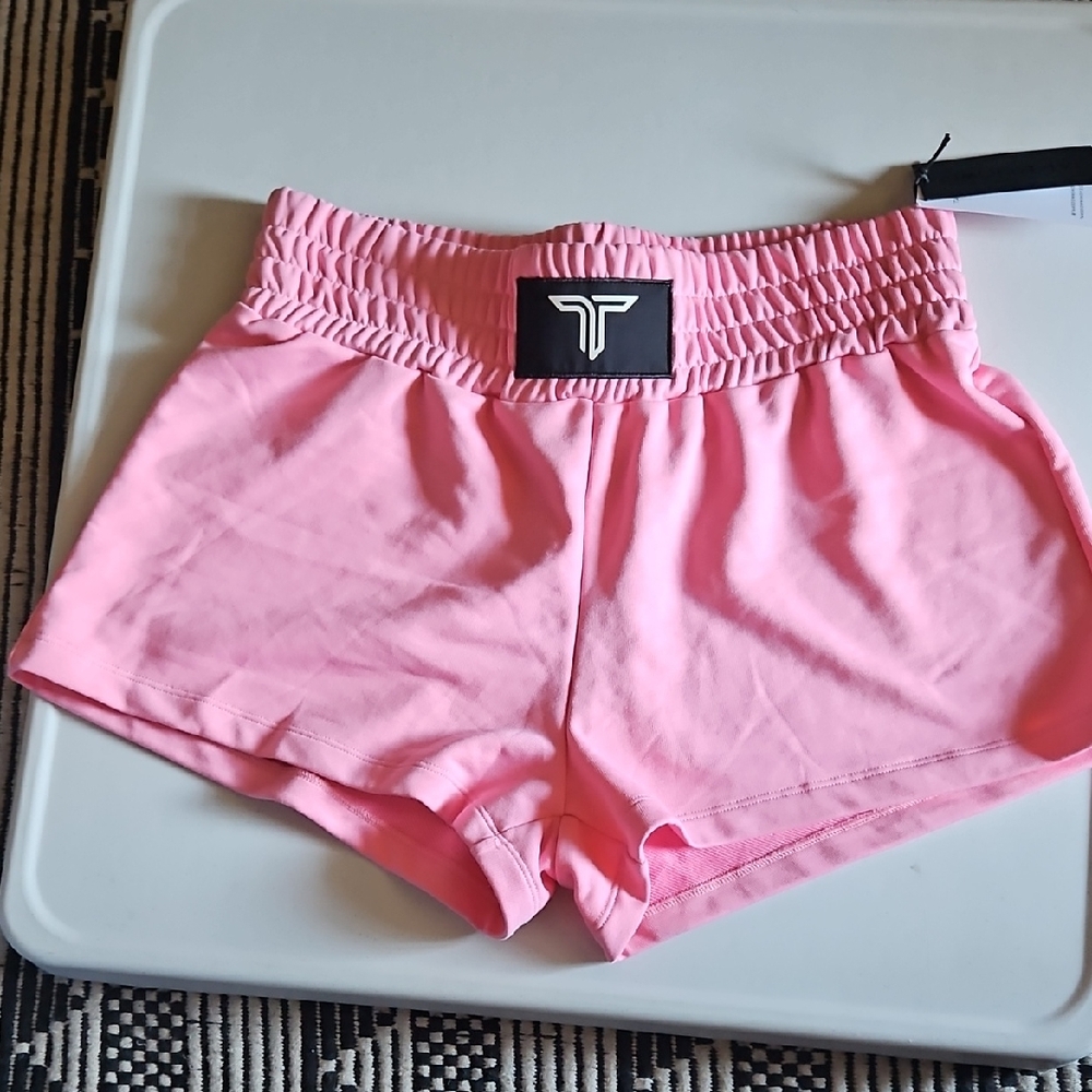 Trendy Pink Athletic Shorts for Women
